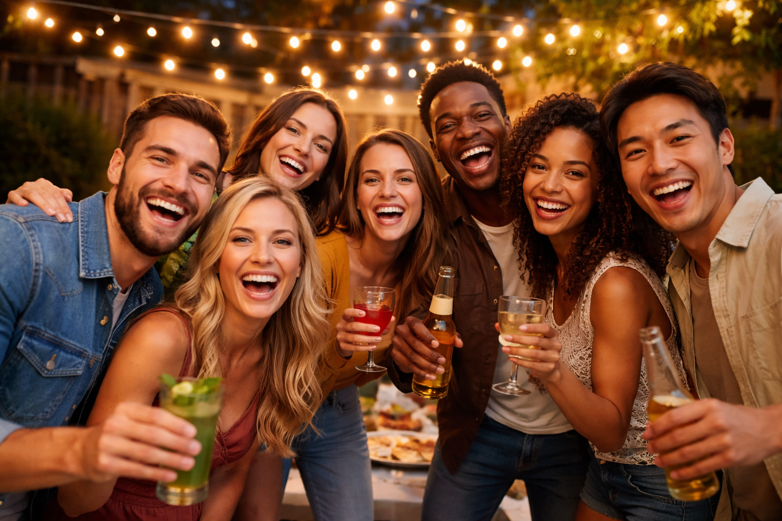 Святкування з друзями