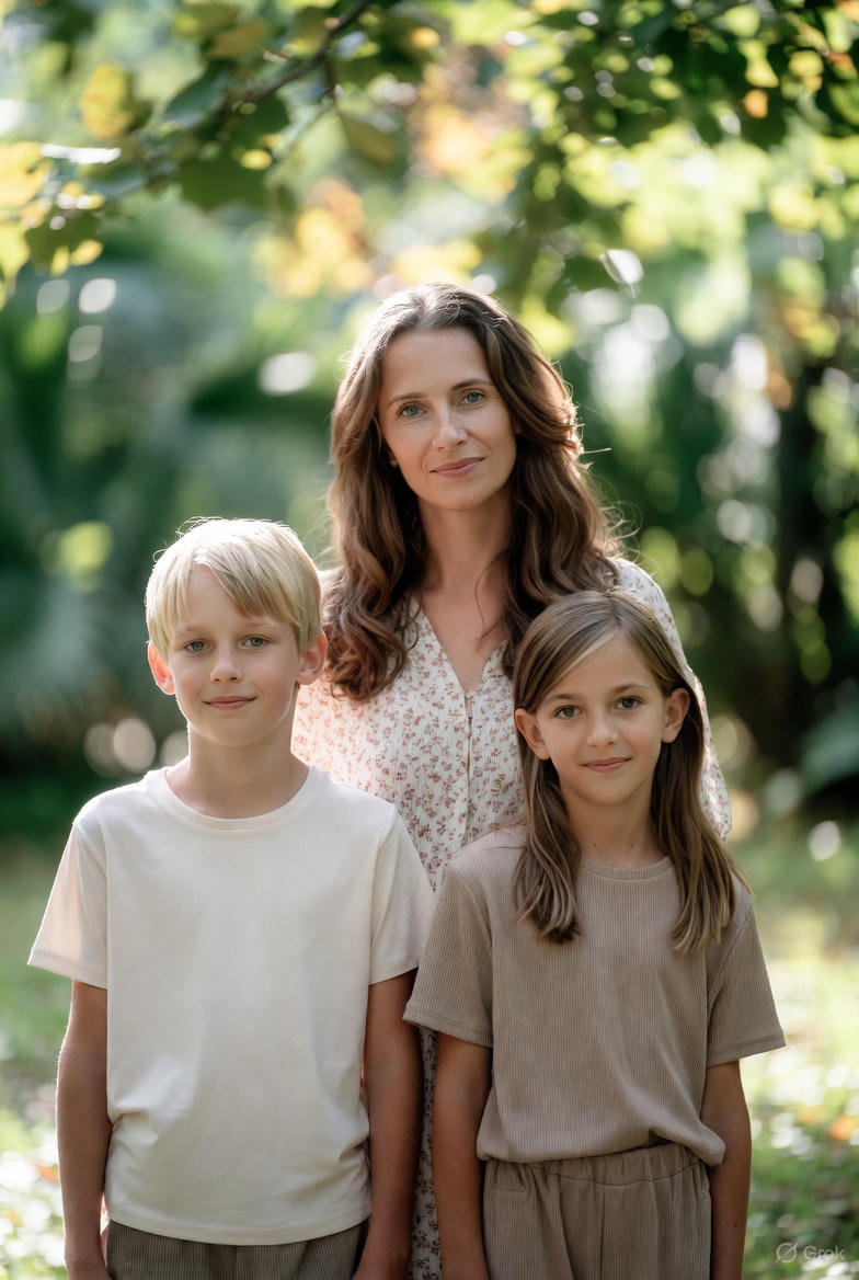 Мама з дітьми